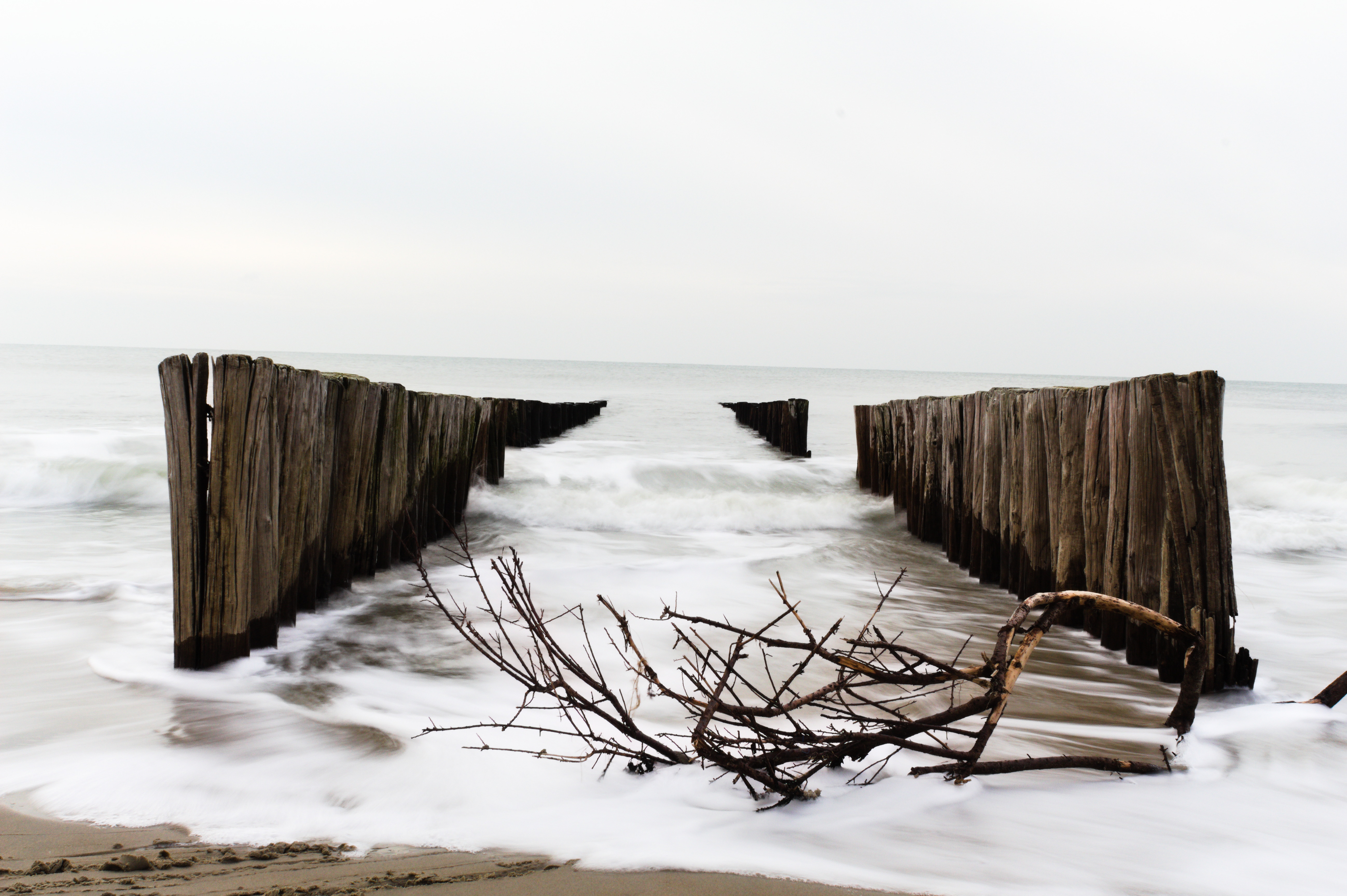 Foto’s op het strand